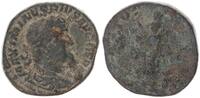 Römische Kaiserzeit / Maximinus I Thrax Sesterz Antike Salus n.l. sitzend -