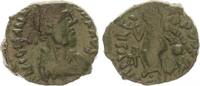 Antike / Römische Kaiserzeit / Johannes Kleinbronze AE4 Kleinbronze des Johannes Victoria n.l. gehend, sehr selten ss-vz -