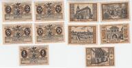 Belgard, Pommern, Polen, Białogard 25-75 Pfennig&1-2Mark-Scheine 25-75 Pfennig & 1-2Mark-Scheine -