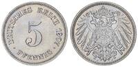 Deutschland / Kaiserreich 5 Pfennig J.12 großer Adler -