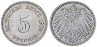 Deutschland / Kaiserreich 5 Pfennig J.12 großer Adler -