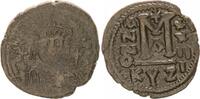 Antike / Byzanz Justinian I Follis Byzanz Justinianus I. 527-565 n.Chr Follis Kyzikos -