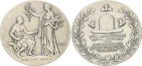 Silbermedaille 1913-1918 Bayern für langjährige treue Dienste vom bayrischen Industriellen Verband, im Etui prfr.