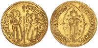 Indien Gold Zecchino vermutlich 19 Jhd. indische Version eines venezianischen Zecchino -