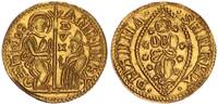 Indien Gold Zecchino vermutlich 19 Jhd. indische Version eines venezianischen Zecchino -