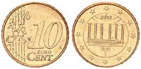 10 Cent 2002 F Deutschland / Bundesrepublik Fehlprägung 180 Grad Stempeldrehung ,genau kopfstehend geprägt vz-prfr.