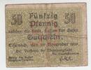 Deutschland / Eisenach 50 Pfennig Gutschein Deutschland / Eisenach, 50 Pfennig Gutschein, 1919 -