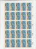 Deutschland / BRD Druckbogen, 25x100 Pfennig 25 Briefmarken, Deutsche Bundespost -