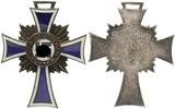 3. Reich Orden Mutterkreuz in Silber ohne Band -