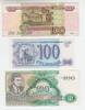 Transnistrien LOT 1-100 Rubel Scheine Transnistrien, LOT 1-100 Rubel Scheine -