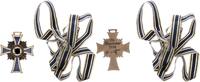 3. Reich Orden Mutterkreuz in Bronze mit Band ** -