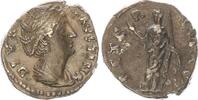 Antike / Römische Kaiserzeit/Faustina I Denar Faustina Major Denar mit Rückseitendarstellung Aeternitas n.l. stehend -