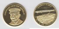 Deutschland Zeppelin Medaille Medaille LZ104 Nonstopflug 1917.6757km - Graf Zeppelin -