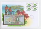 Antigua & Barbuda Numisbrief mit Geldschein Antigua & Barbuda, Numisbrief mit Geldschein, 2002 -