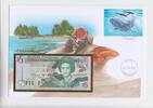 Grenada Numisbrief mit Geldschein Grenada, Numisbrief mit Geldschein, 2002 -