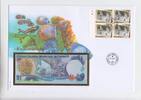 Kaimaninseln Numisbrief mit Geldschein Kaimaninseln, Numisbrief mit Geldschein, 2001 -