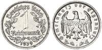 1 Mark 1939 G Deutschland / 3.Reich Nickel J.354  seltenes Jahr/Mzz. vz-st