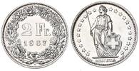 Schweiz 2 Franken Silber -