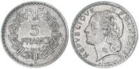 Frankreich 5 Francs besseres Jahr! Variante mit offener 9 -