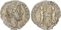Antike / Römische Kaiserzeit, Commodus Denar, Silber Commodus Denar Commodus im Handschlag mit Felicitas, FELIC PERPETUAE AVG -