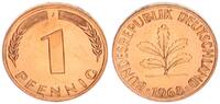 Deutschland 1 Pfennig Aus Originalrolle -