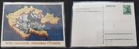Postkarte, Ganzsache  3. Reich Wir danken unserm Führer, auf den Anschluß des Sudetenlandes a. d. Dt. Reich sehr guter Zustand