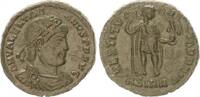 Antike / Römische Kaiserzeit /Valentinianus I AE 3 Valentinianus I AE 3 Kaiser steht n.r., RESTITUTOR REI P -