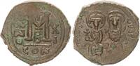Antike / Byzanz Justinus II Follis Byzanz Justinus II. 565-578 n.Chr Bronze Follis J. 575/576 -