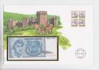 Jugoslawien 100 Dinara-Banknote in Numisbrief Jugoslawien, 100 Dinara-Banknote in Numisbrief -