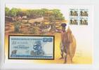 2 Dollar-Banknote in Numisbrief 1994/1996 Zimbabwe Zimbabwe, 2 Dollar-Banknote in Numisbrief kassenfrisch