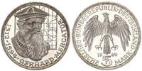 Deutschland BRD 5 DM Fehlprägung: Gerhard Mercator - Variante mit langem R -