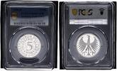 BRD 5 Mark Silber Kursmünze J.387 -