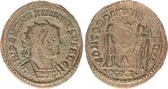 Antike / Römische Kaiserzeit / Maximianus Antoninian Maximianus RS Maxim. n.r. stehend Globus von Jupiter empfangend -