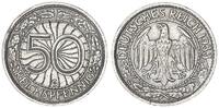 50 Pfennig 1933 G Deutschland / WEIMAR-3.Reich Kursmünze J.324 ss / ss-vz