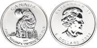 Kanada 5 Dollar Wildlife - Wolf -