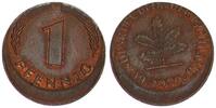 BRD 1 Pfennig Fehlprägung: ca 10 dezentriert -