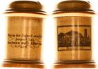 Deutschland Spardose Spardosemit Spruch und Brockenmotiv ca. 1920 -