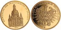 DDR Medaille Einweihung der Frauenkirche Dresden -