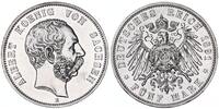 Deutschland / Kaiserreich / Sachsen 5 Mark Albert -