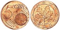 5 Cent 2016 F Deutschland Fehlprägung auf 2 Cent Schrötling mit Randrille prfr.