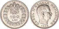 Rumänien 100 Lei ROMANIA, Carol II, 100 Lei 1932 -