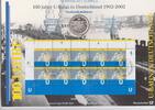 BRD Numisblatt 10 Euro U-Bahn Münze und Briefmarken -