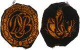 BRD Uniformteil DSB Aufnäher in Bronze -