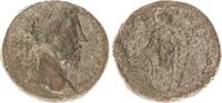 Antike / Römische Kaiserzeit / Marcus Aurelius As Divus Marcus Aurelius, 161-180, Minerva n.r. stehend, -