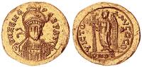 Gold Solidus 474 - 491 n. Chr. Antike - Römische Kaiserzeit Konstantinopel - Zeno ss-vz, kleine Kratzer