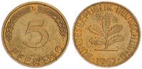 BRD 5 Pfennig seltenes Jahr und Münzzeichen -