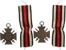Kaiserreich Orden Ehrenkreuz für Frontkämpfer mit Schwerter mit Band Hersteller O.15 -