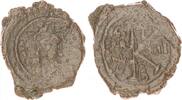 Antike / Byzanz Mauricius Tiberius Halbfollis Byzanz Mauricius Tiberius 582-602 n.Chr Konstantinopel Bronze Halbfollis -
