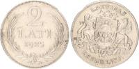 Lettland 2 Lati LETTLAND Latvijas 2 Lati 1925 Republik -