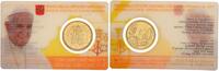 Vatikan 50 Cent Coincard Coin Card N. 8 -